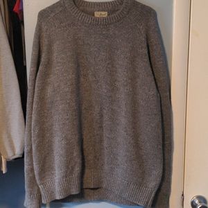 Vintage Gray Sweater by LL Bean